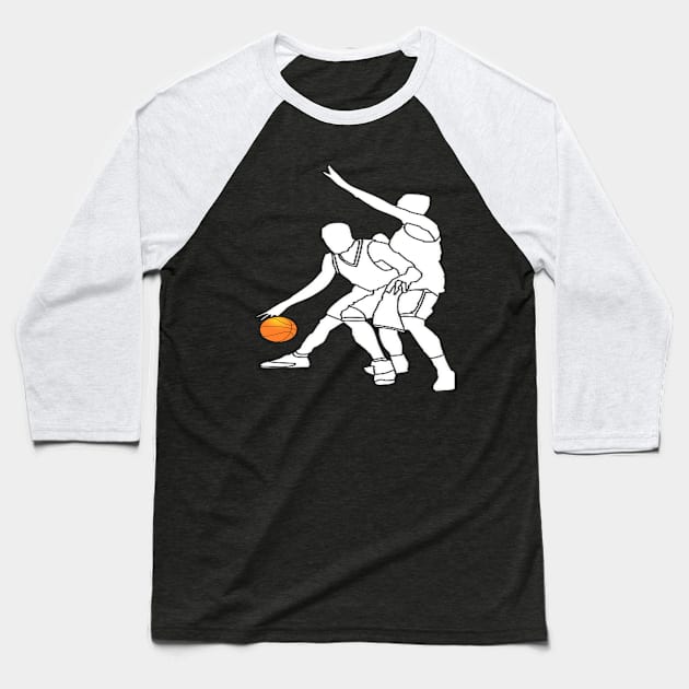 One on One Baseball T-Shirt by Hudkins